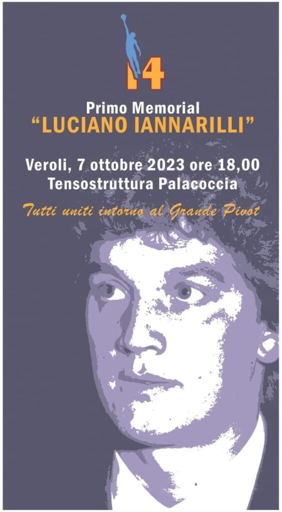 Veroli. Sabato 7 Ottobre Il Primo Memorial "Luciano Iannarilli" - Anagnia