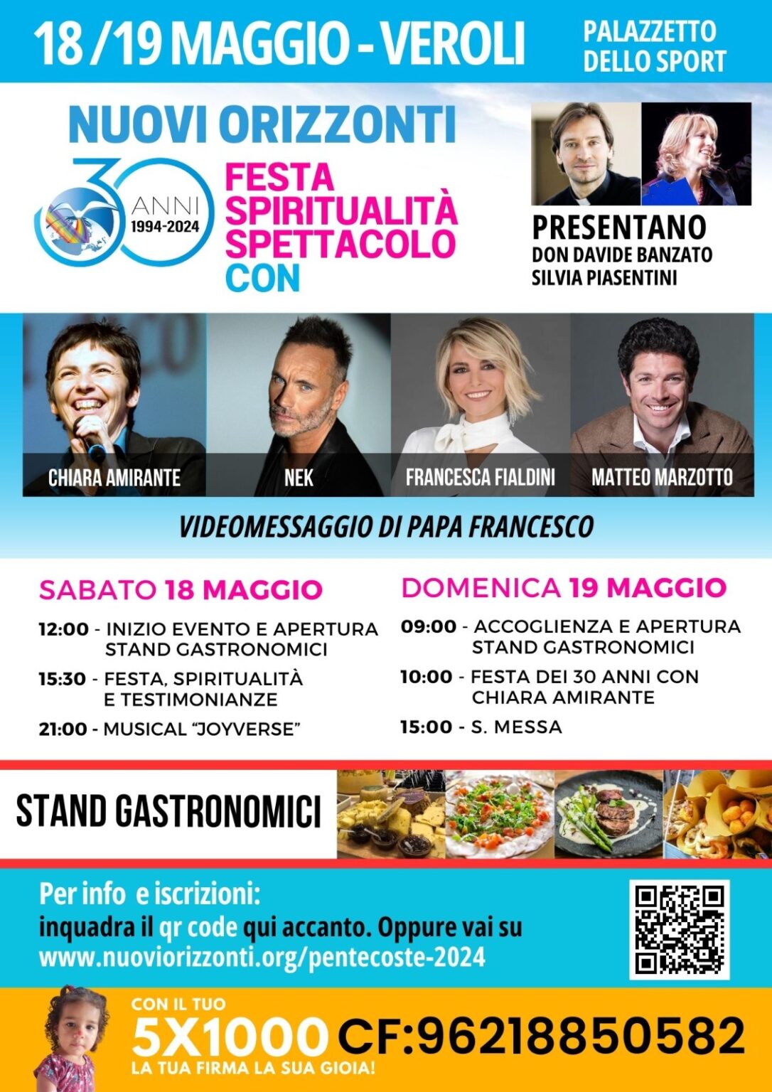 “Nuovi Orizzonti”: il 18 e 19 maggio festa per i 30 anni della comunità