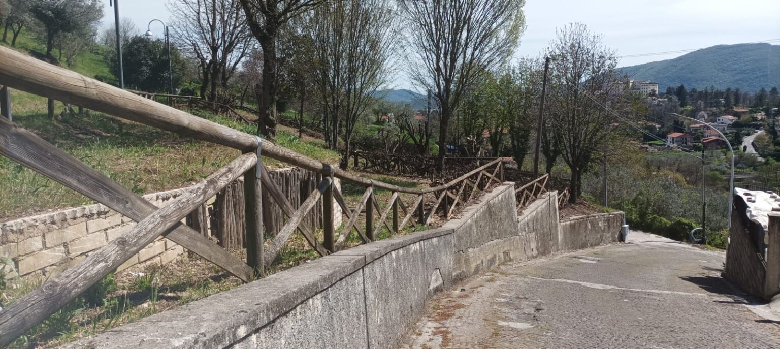 Rigenerata un’area verde a Fiuggi città