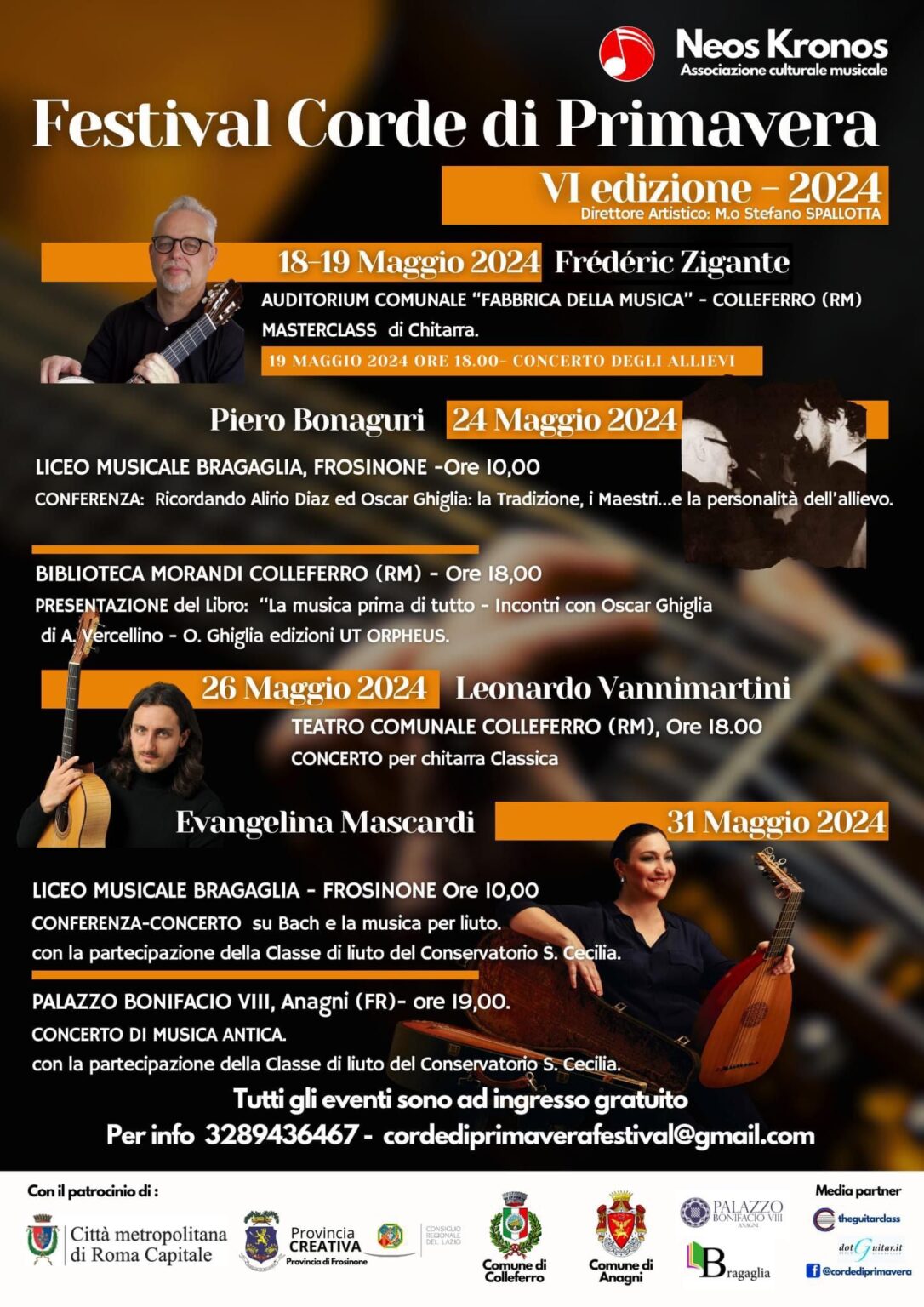 Festival “Corde di Primavera”: altri due imperdibili appuntamenti nel fine-settimana