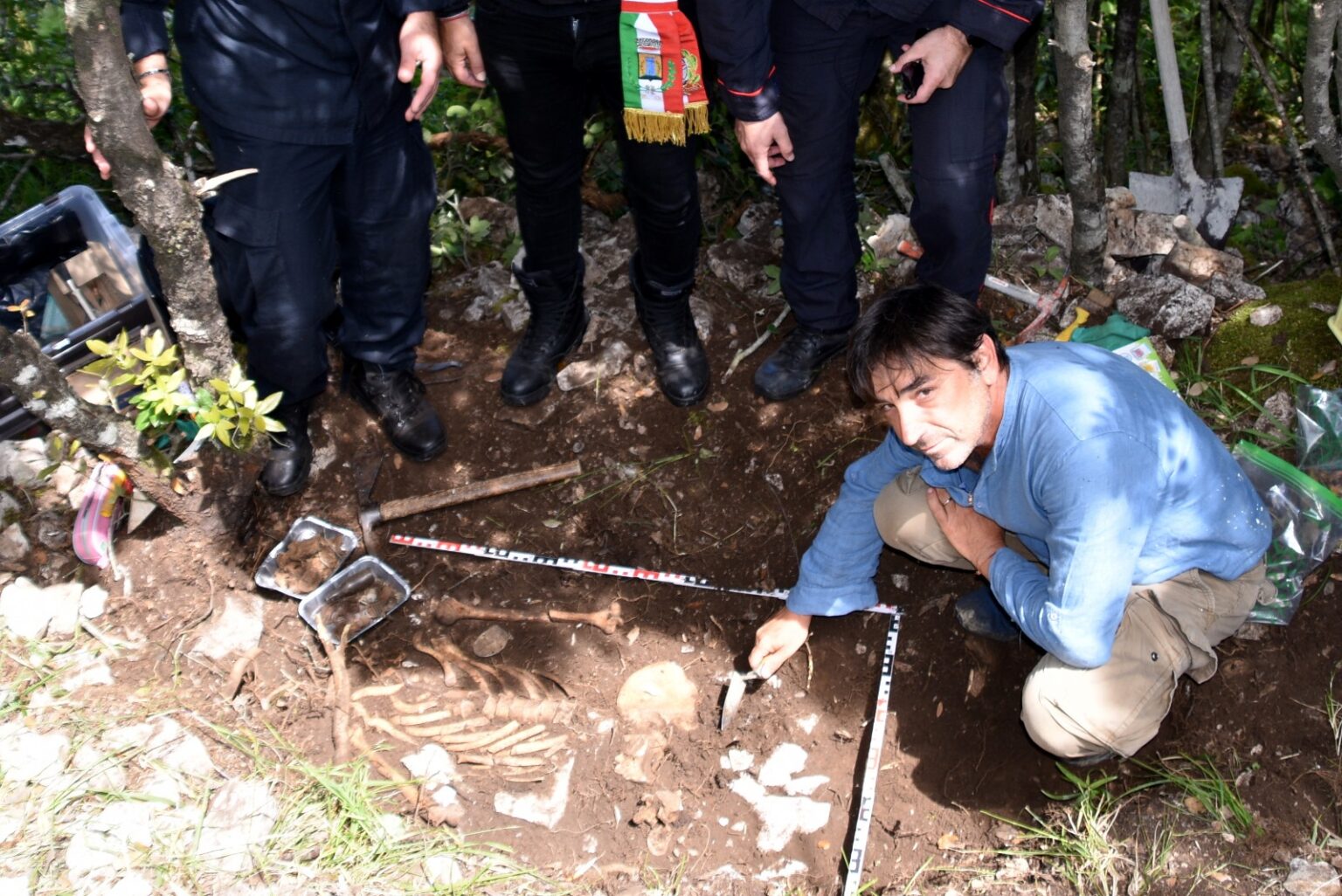Amaseno. Trovati i resti di un militare tedesco della WW2