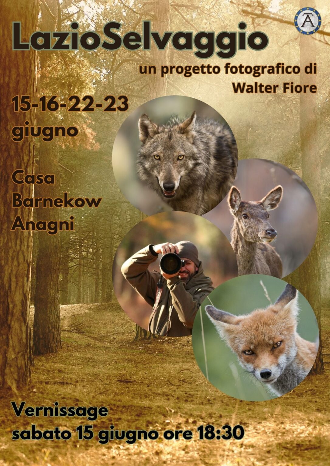 Anagni. Dal 15 giugno, a Casa Barnekow, la mostra fotografica “Lazio selvaggio”