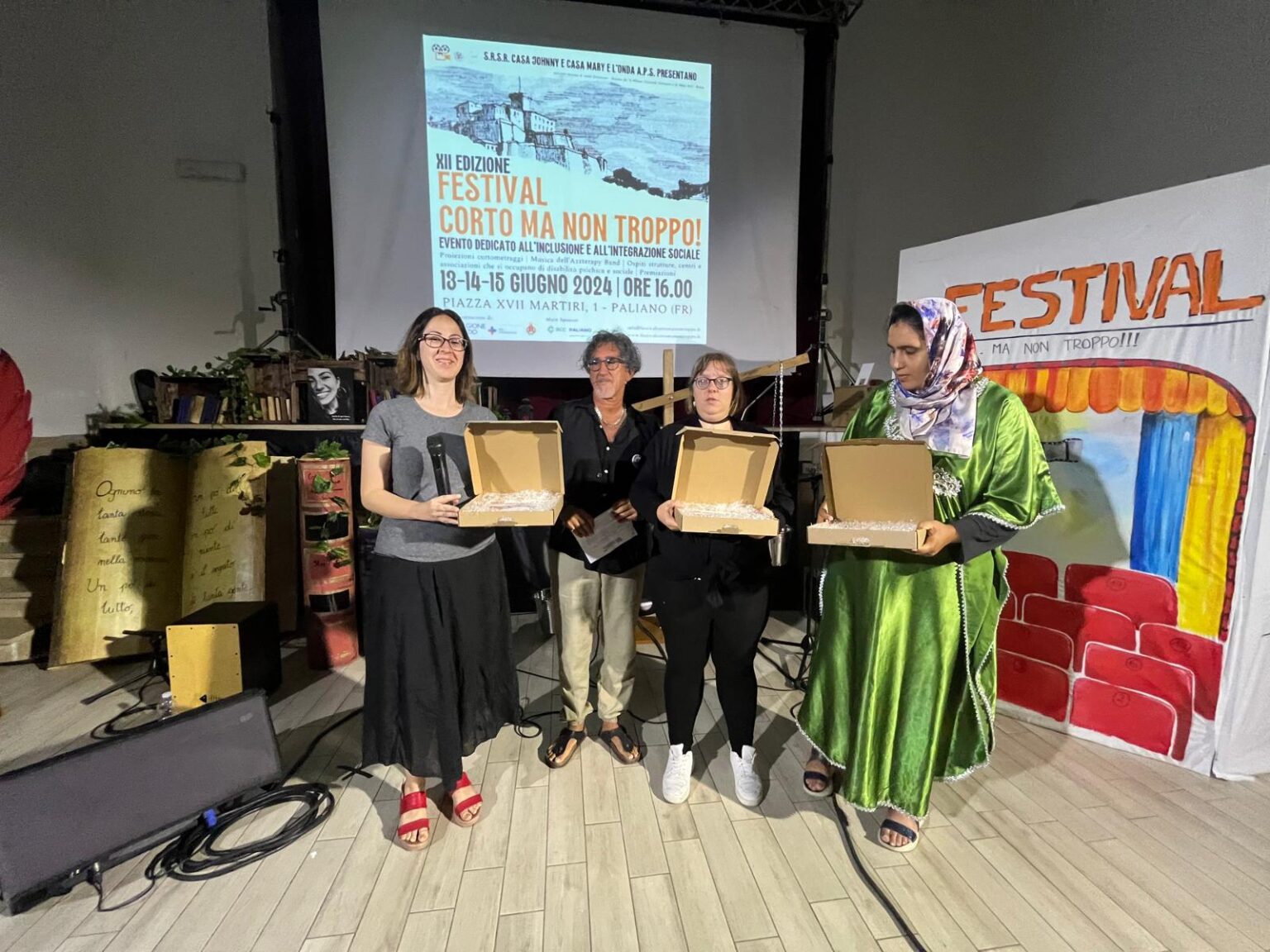 Paliano. Premiati i migliori cortometraggi nel Festival “Corto… ma non troppo!” che si conferma un successo!