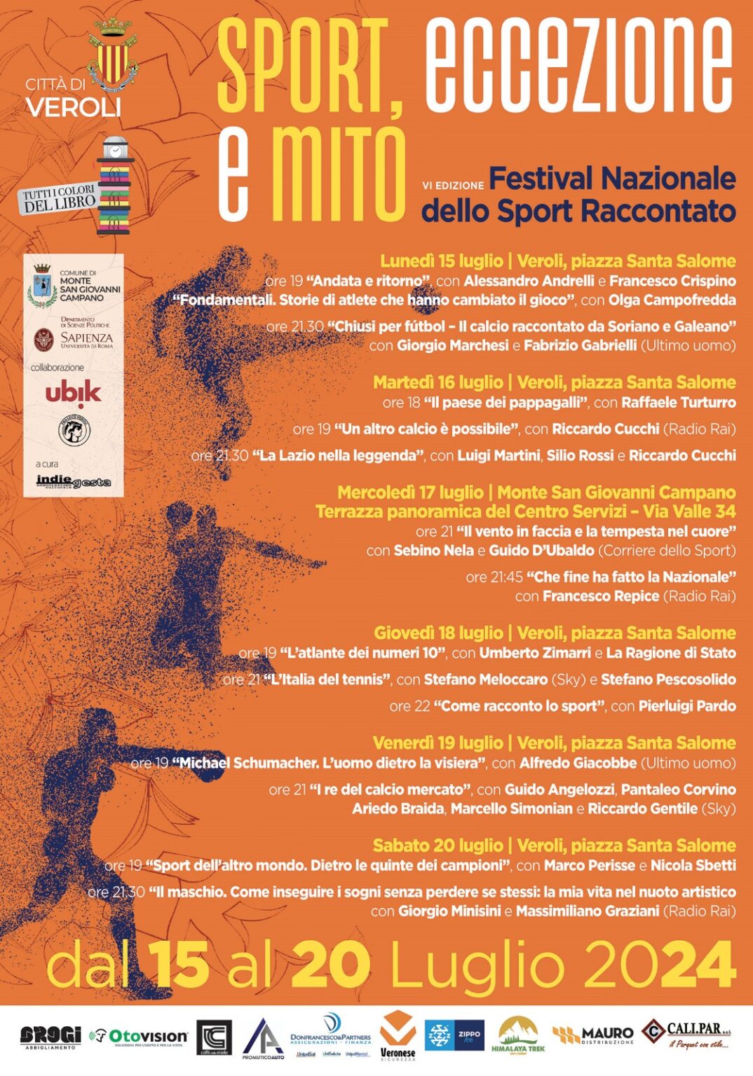 Festival Nazionale dello Sport Raccontato, via alla VI edizione
