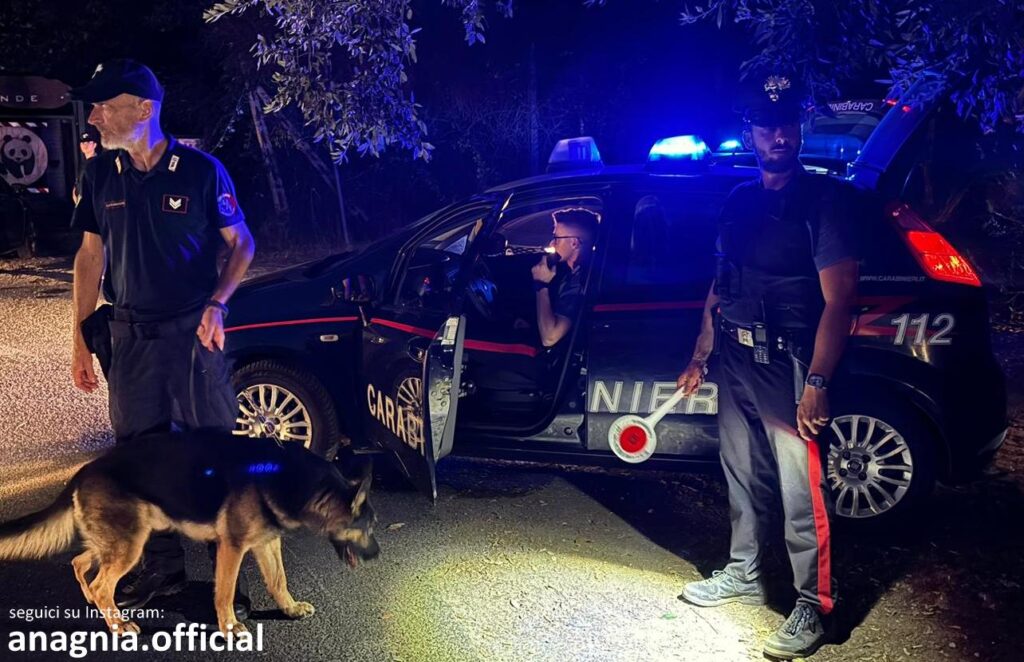 Veroli: fermato 35enne con armi e cocaina durante controlli notturni dei Carabinieri